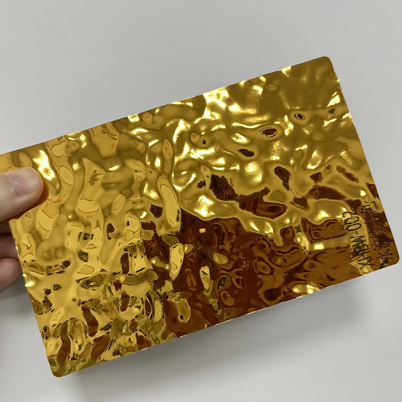 PET Water Ripple Solid Bamboo Fiber Wall Panel