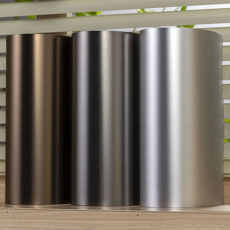 แผ่นผนังทนแรงกระแทกพื้นผิวโลหะ PET