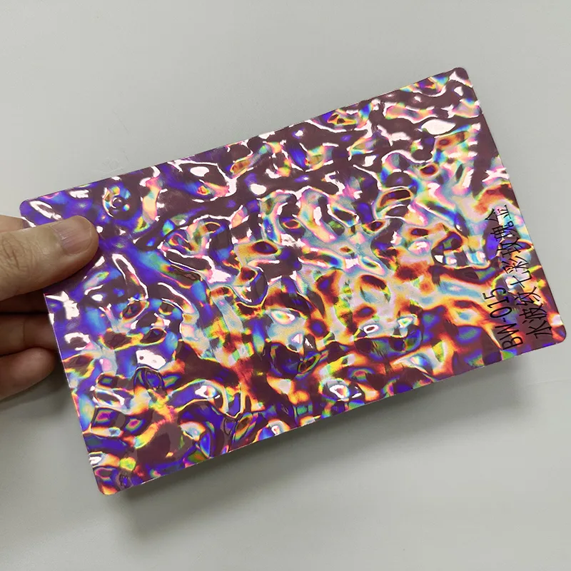 แผ่นผนังทนแรงกระแทกระลอกน้ำ PET